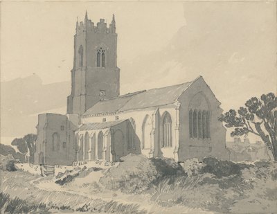 Ingham Kirche, Norfolk von John Sell Cotman